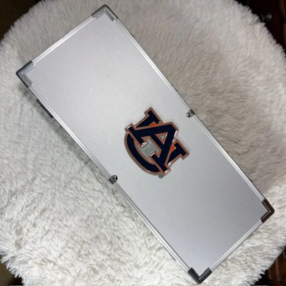 Auburn University Logo Metal Carrying Case